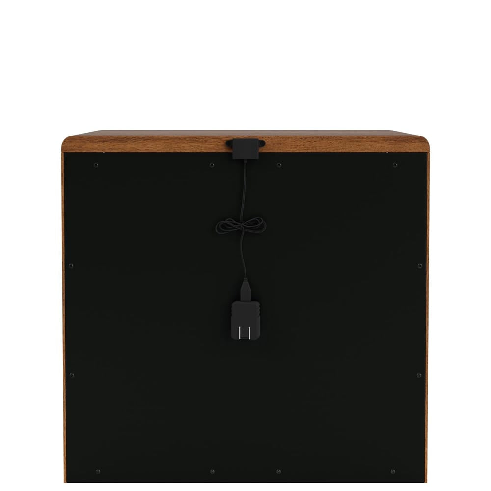 Riverside Furniture - Elsie - 2 Drawer Nightstand - Classic Walnut - 83768 view 5