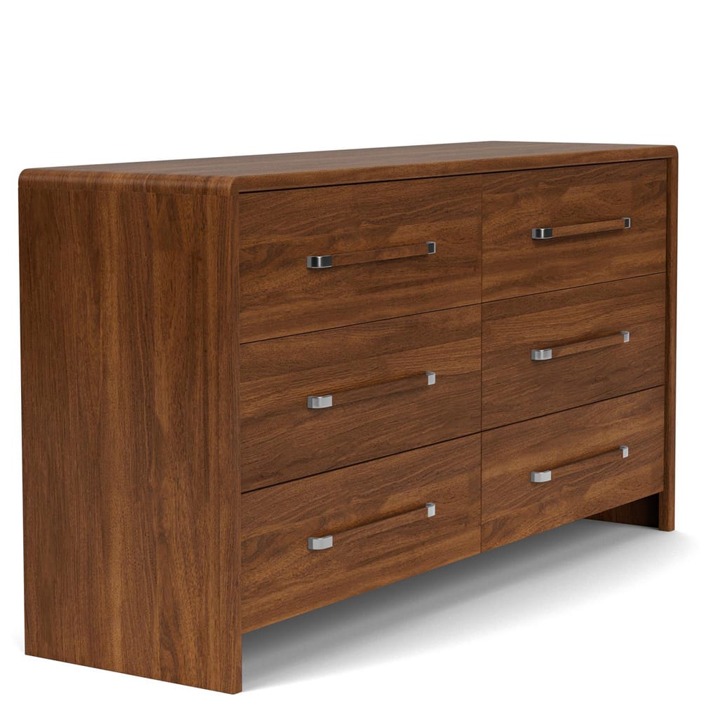 Riverside Furniture - Elsie - Dresser - Classic Walnut - 83760 view 3