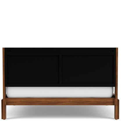 Riverside Furniture - Elsie - Queen Platform Bed - Classic Walnut view 5