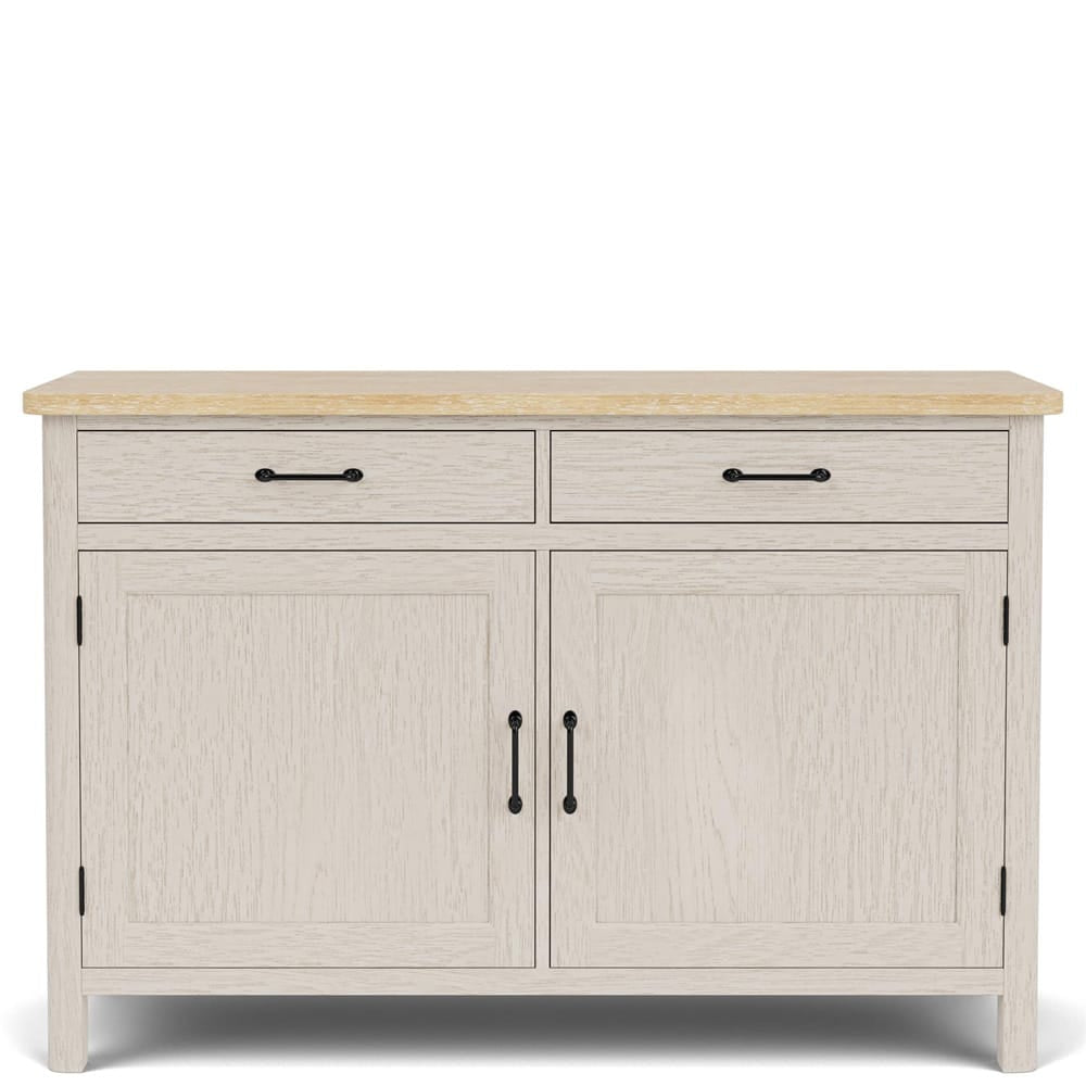 Riverside Furniture - Glenndale - Buffet - Aged White/Wheat - 79456 view 2
