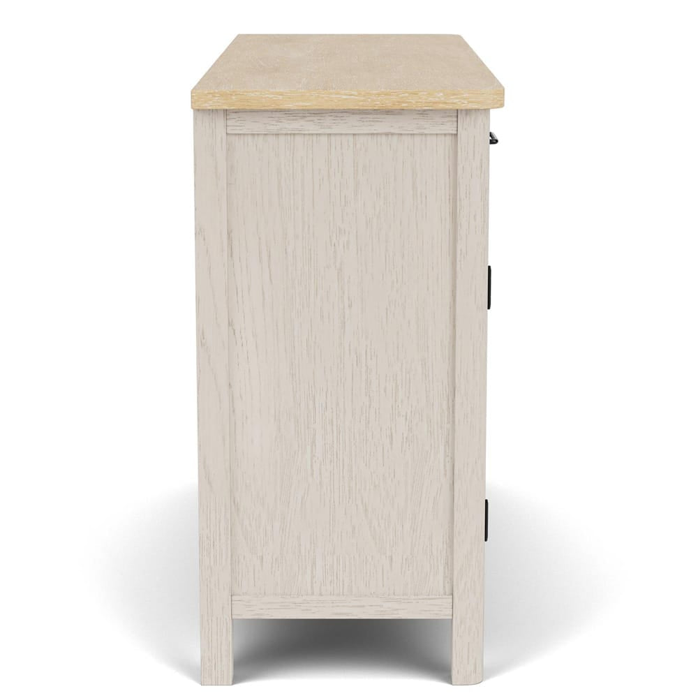 Riverside Furniture - Glenndale - Buffet - Aged White/Wheat - 79456 view 4