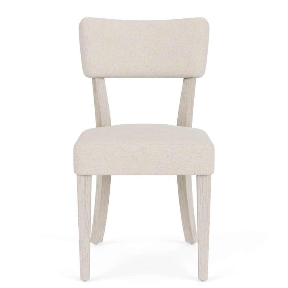 Riverside Furniture - Glenndale - Curve Bk Uph Side Chair (Set of 2) - Wheat - 79457 view 3