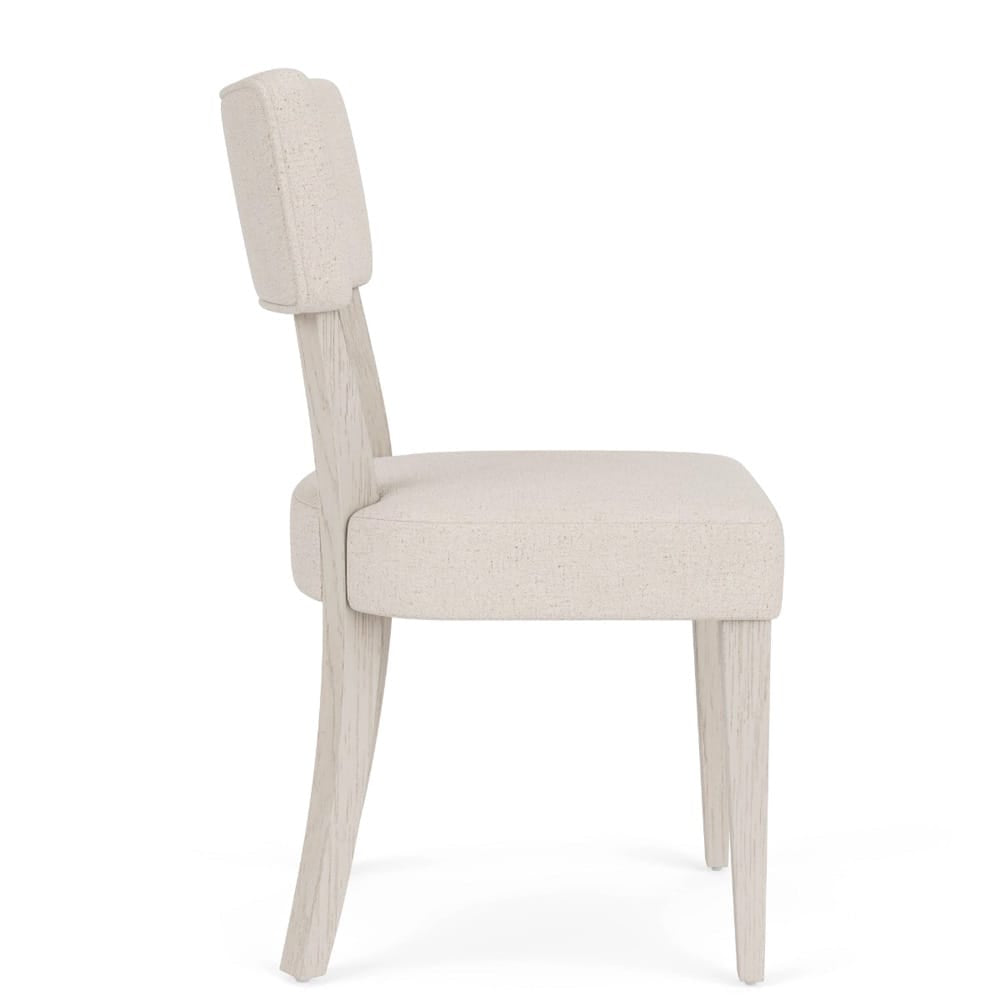 Riverside Furniture - Glenndale - Curve Bk Uph Side Chair (Set of 2) - Wheat - 79457 view 6
