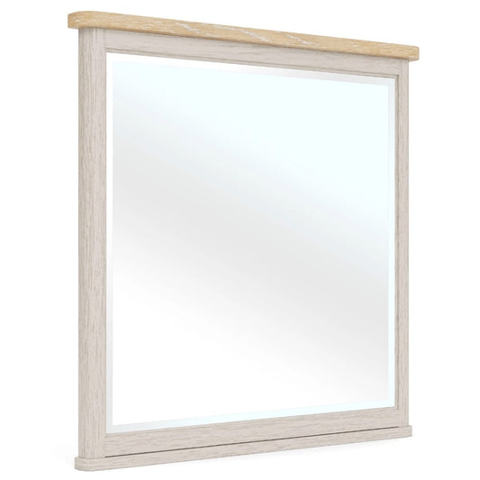 Riverside Furniture - Glenndale - Dresser Mirror - Aged White - 79461 view 1
