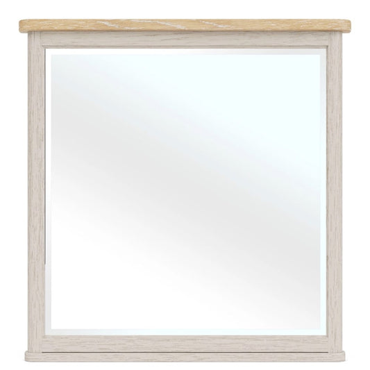 Riverside Furniture - Glenndale - Dresser Mirror - Aged White - 79461 view 2