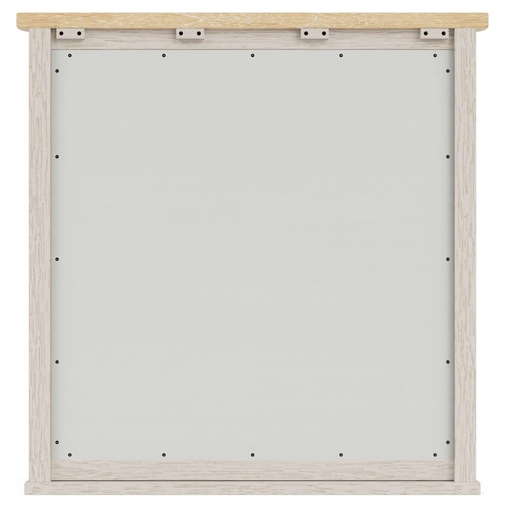 Riverside Furniture - Glenndale - Dresser Mirror - Aged White - 79461 view 5