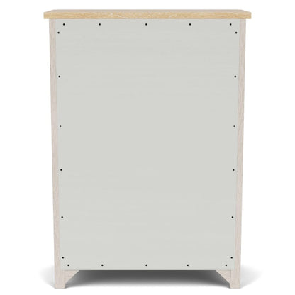 Riverside Furniture - Glenndale - Five Drawer Chest - Aged White/Wheat - 79465 view 4