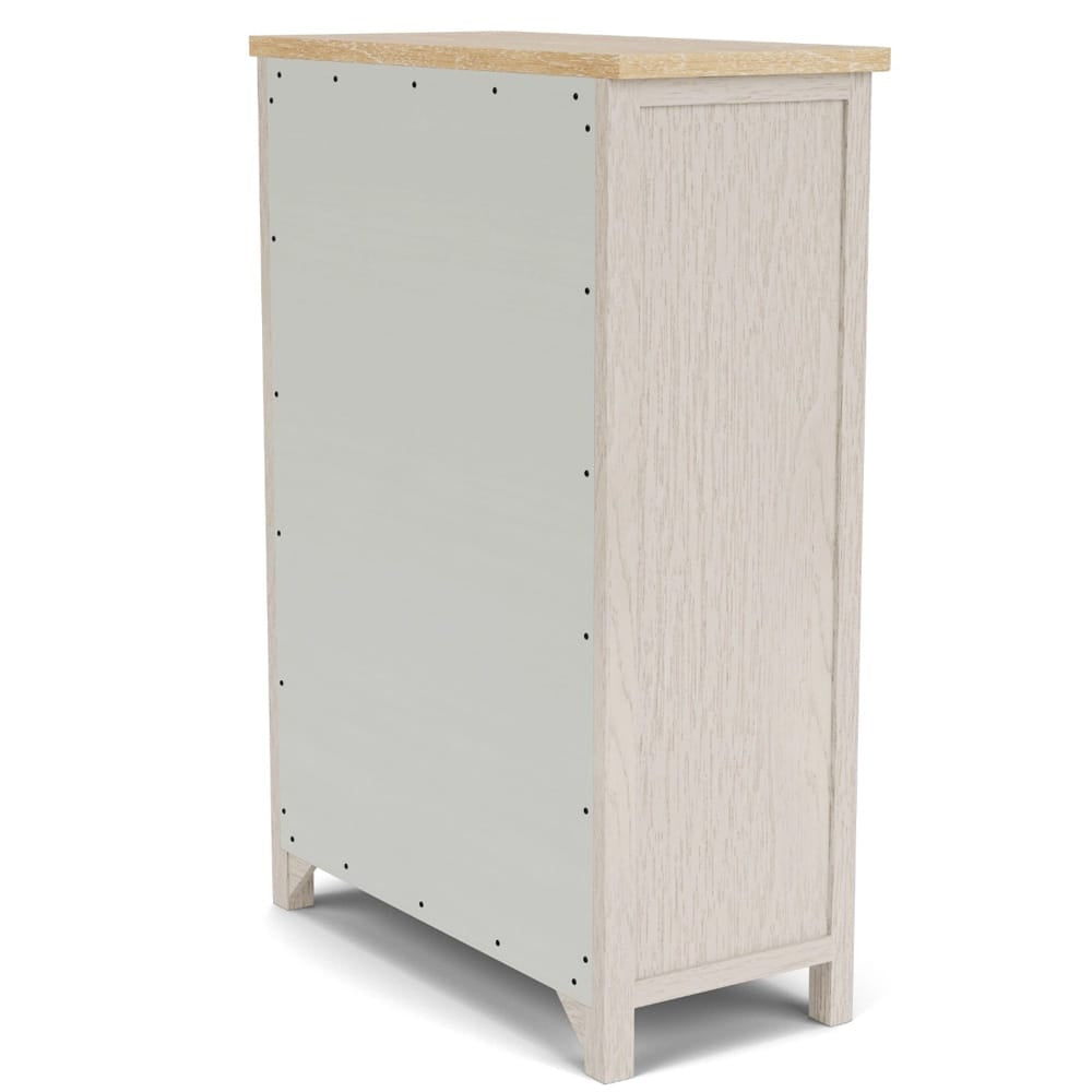 Riverside Furniture - Glenndale - Five Drawer Chest - Aged White/Wheat - 79465 view 5