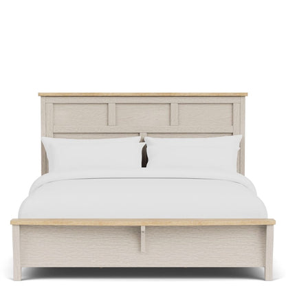 Riverside Furniture - Glenndale - King Bed - Aged White view 2