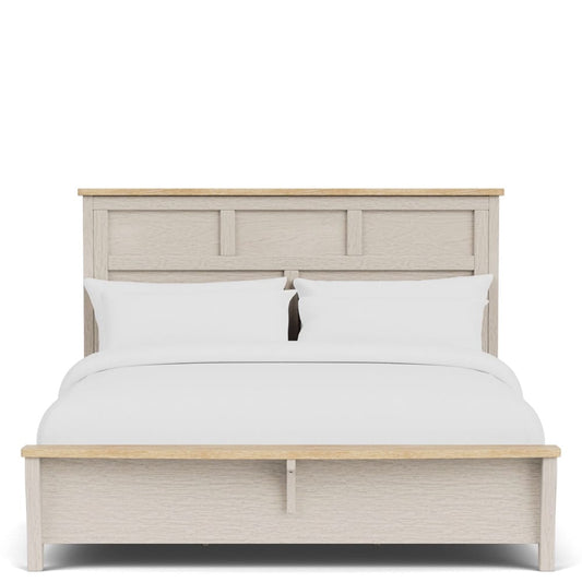 Riverside Furniture - Glenndale - King Bed - Aged White view 2