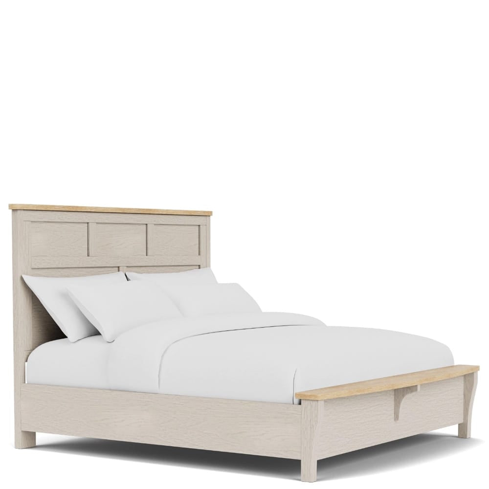 Riverside Furniture - Glenndale - Queen Bed - Aged White view 2