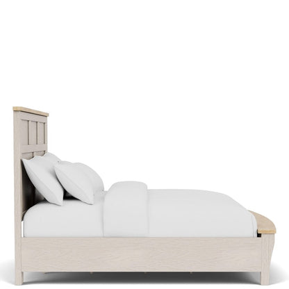 Riverside Furniture - Glenndale - Queen Bed - Aged White view 4