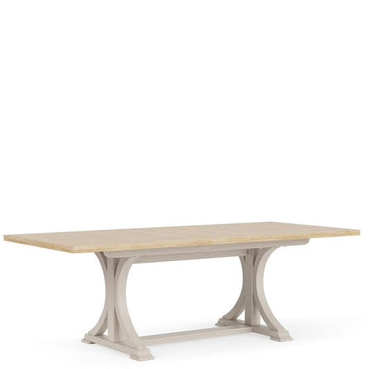 Riverside Furniture - Glenndale - Rectangle Dining Table - Aged White/Wheat - 79450 view 1