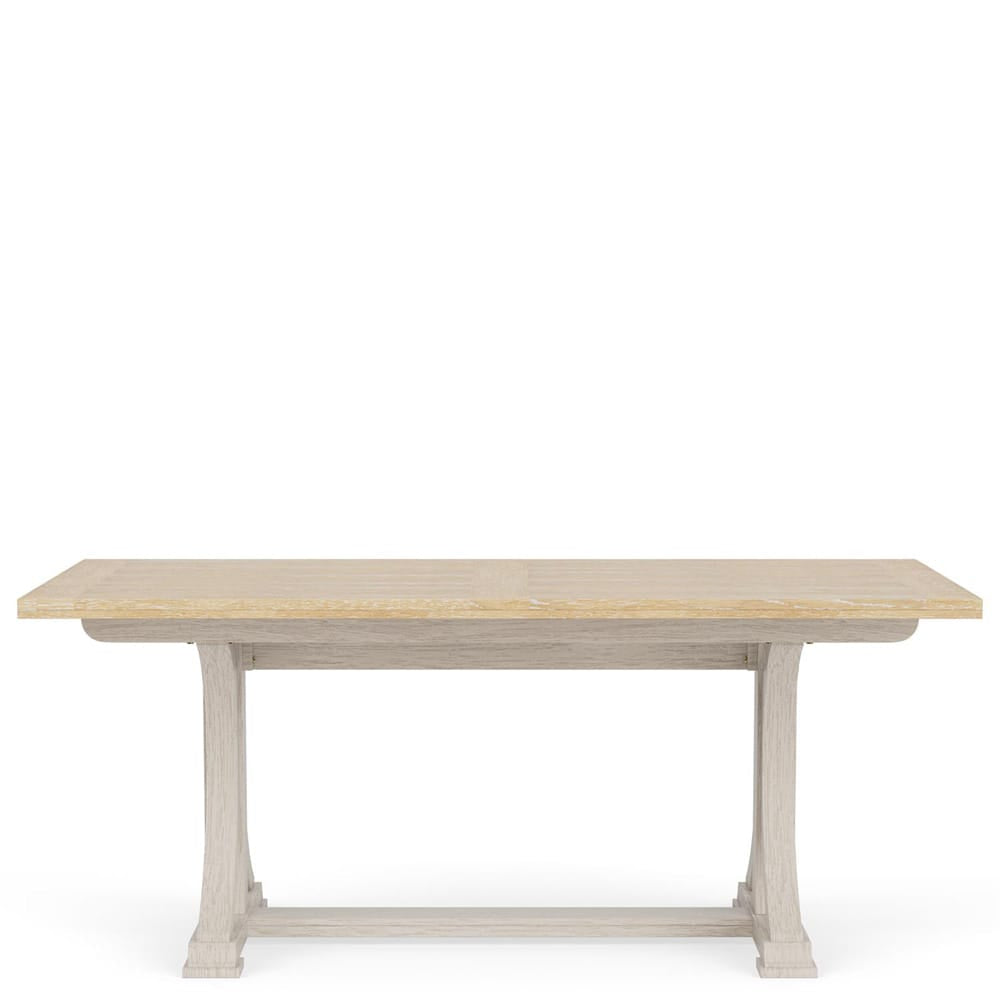 Riverside Furniture - Glenndale - Rectangle Dining Table - Aged White/Wheat - 79450 view 2