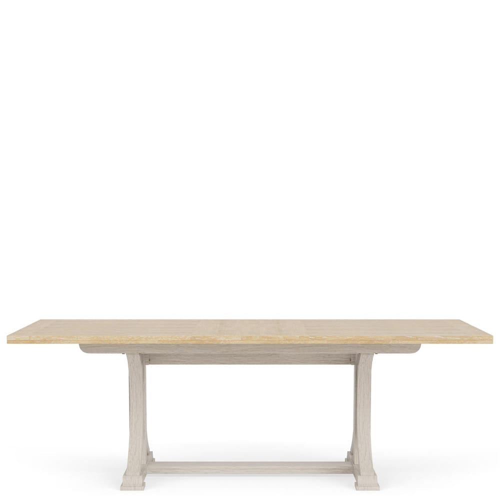 Riverside Furniture - Glenndale - Rectangle Dining Table - Aged White/Wheat - 79450 view 4