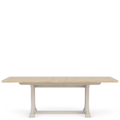 Riverside Furniture - Glenndale - Rectangle Dining Table - Aged White/Wheat - 79450 view 4