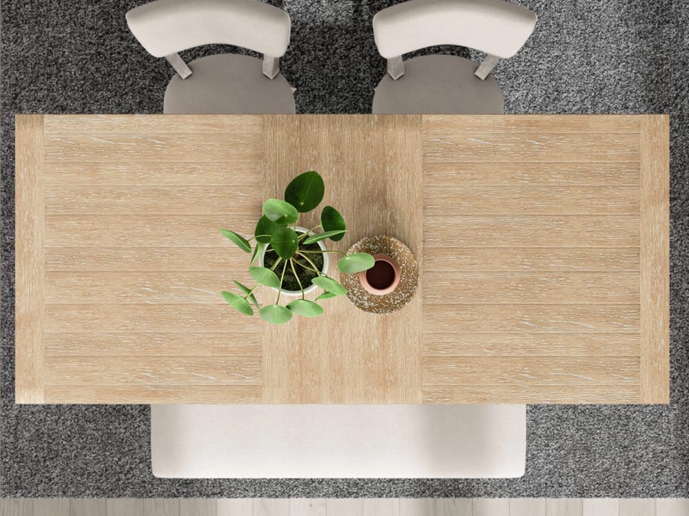Riverside Furniture - Glenndale - Rectangle Dining Table - Aged White/Wheat - 79450 view 11