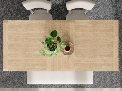 Riverside Furniture - Glenndale - Rectangle Dining Table - Aged White/Wheat - 79450 view 11