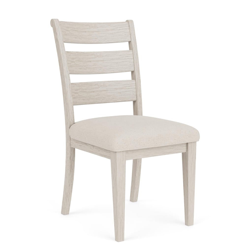 Riverside Furniture - Glenndale - Wood Bk Uph Side Chair (Set of 2) - Aged White - 79458 view 1