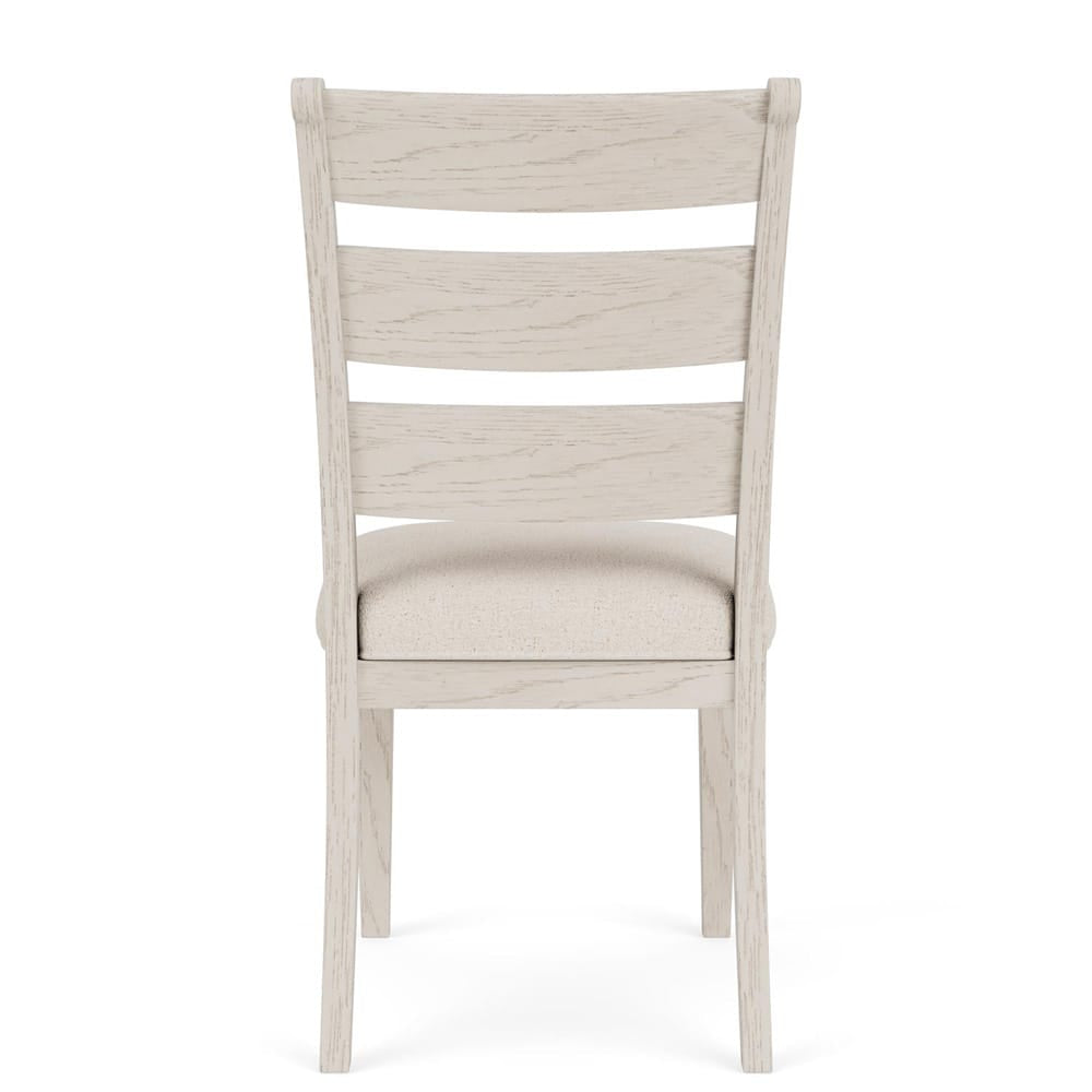 Riverside Furniture - Glenndale - Wood Bk Uph Side Chair (Set of 2) - Aged White - 79458 view 6