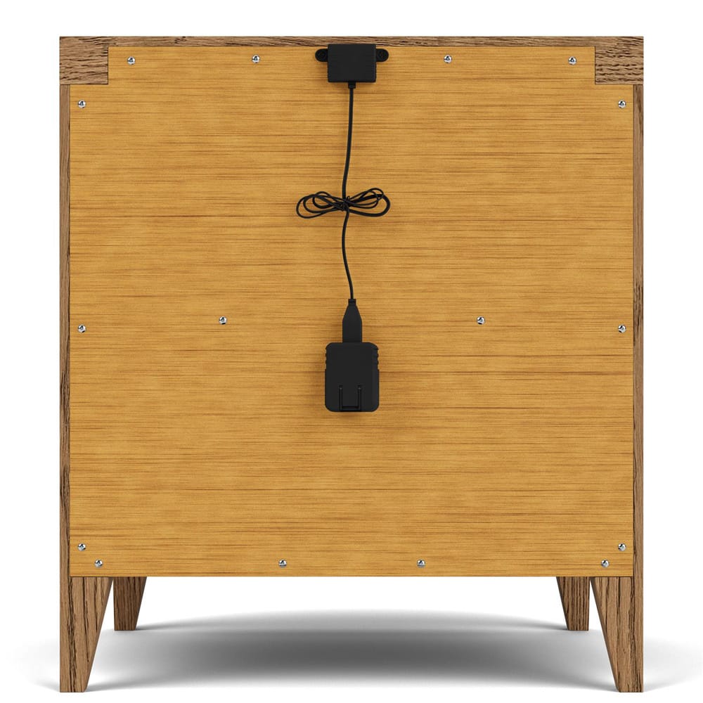 Riverside Furniture - Halbrooke - 1-Drawer Nightstand - Nutmeg Oak - 51868 view 6