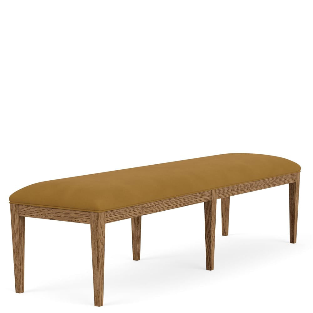 Riverside Furniture - Halbrooke - Dining Bench 1in - Nutmeg Oak - 51859 view 2