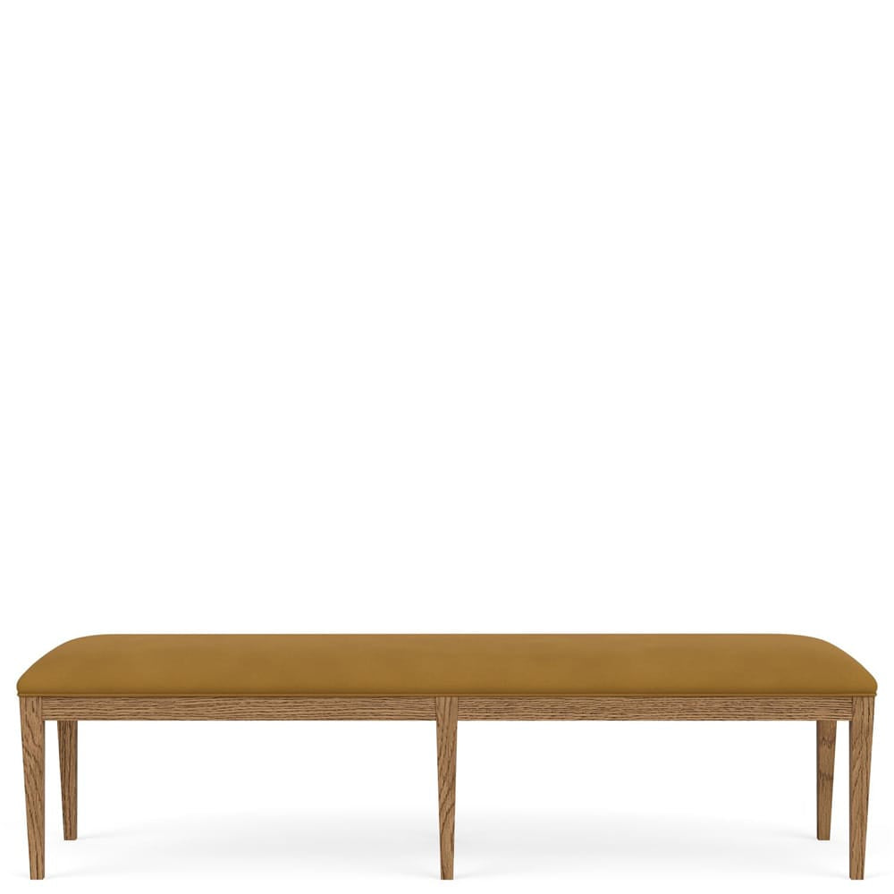 Riverside Furniture - Halbrooke - Dining Bench 1in - Nutmeg Oak - 51859 view 3