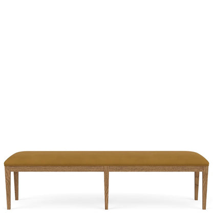 Riverside Furniture - Halbrooke - Dining Bench 1in - Nutmeg Oak - 51859 view 3