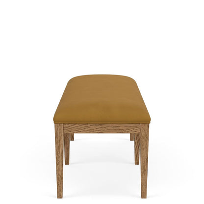 Riverside Furniture - Halbrooke - Dining Bench 1in - Nutmeg Oak - 51859 view 4