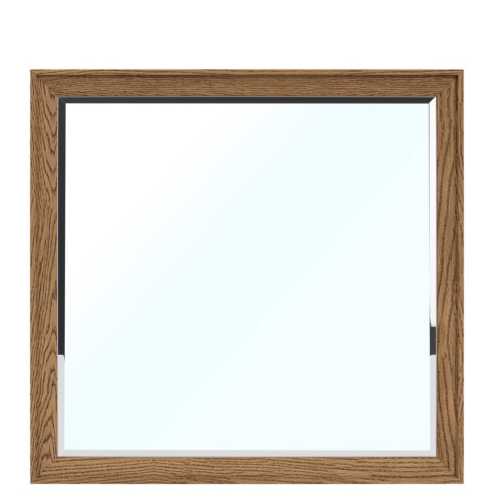 Riverside Furniture - Halbrooke - Dresser Mirror - Nutmeg Oak - 51861 view 3
