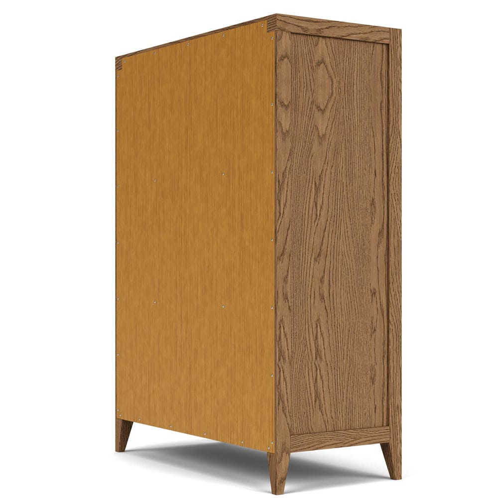 Riverside Furniture - Halbrooke - Five Drawer Chest - Nutmeg Oak - 51865 view 4