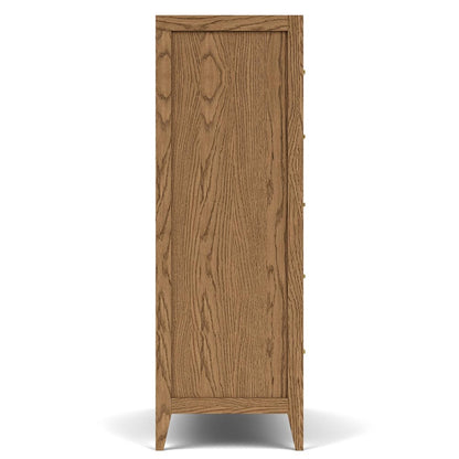 Riverside Furniture - Halbrooke - Five Drawer Chest - Nutmeg Oak - 51865 view 5