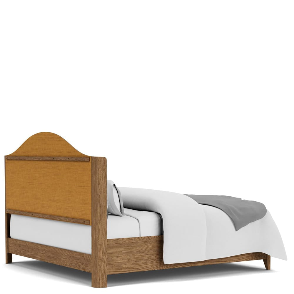 Riverside Furniture - Halbrooke - Queen Uph Bed - Nutmeg Oak view 5