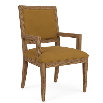 Riverside Furniture - Halbrooke - Uph Back Arm Chair (Set of 2) - Nutmeg Oak - 51858 view 1