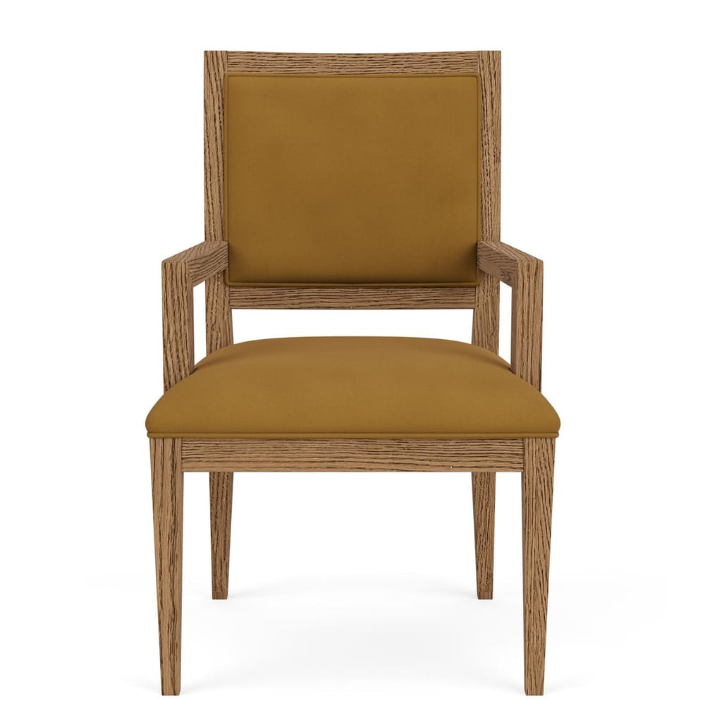 Riverside Furniture - Halbrooke - Uph Back Arm Chair (Set of 2) - Nutmeg Oak - 51858 view 2