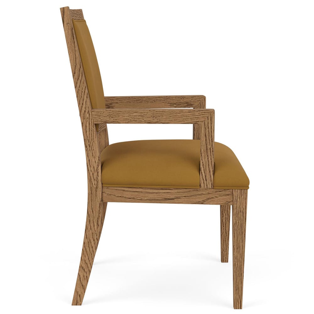 Riverside Furniture - Halbrooke - Uph Back Arm Chair (Set of 2) - Nutmeg Oak - 51858 view 4