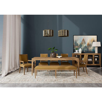 Riverside Furniture - Halbrooke - Uph Back Arm Chair (Set of 2) - Nutmeg Oak - 51858 view 8