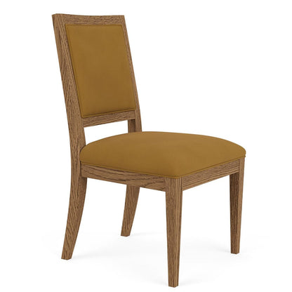 Riverside Furniture - Halbrooke - Uph Back Side Chair (Set of 2) - Nutmeg Oak - 51857 view 3