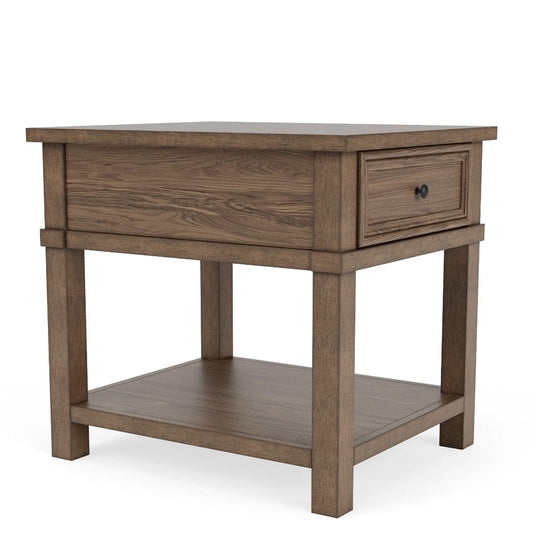 Riverside Furniture - Hamilton - End Table - English Oak - 26409 view 1