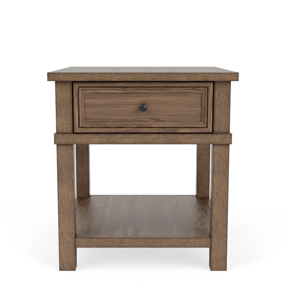 Riverside Furniture - Hamilton - End Table - English Oak - 26409 view 2
