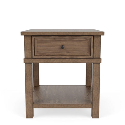 Riverside Furniture - Hamilton - End Table - English Oak - 26409 view 2