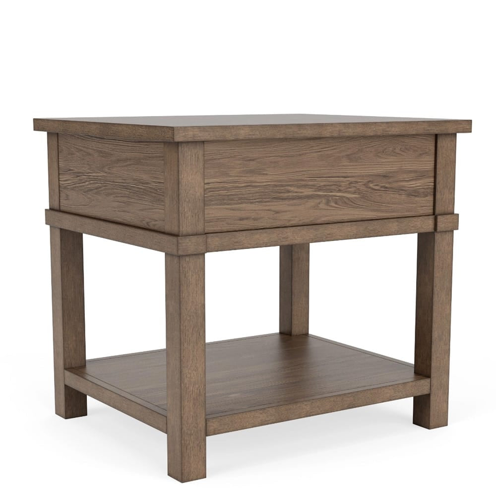 Riverside Furniture - Hamilton - End Table - English Oak - 26409 view 3