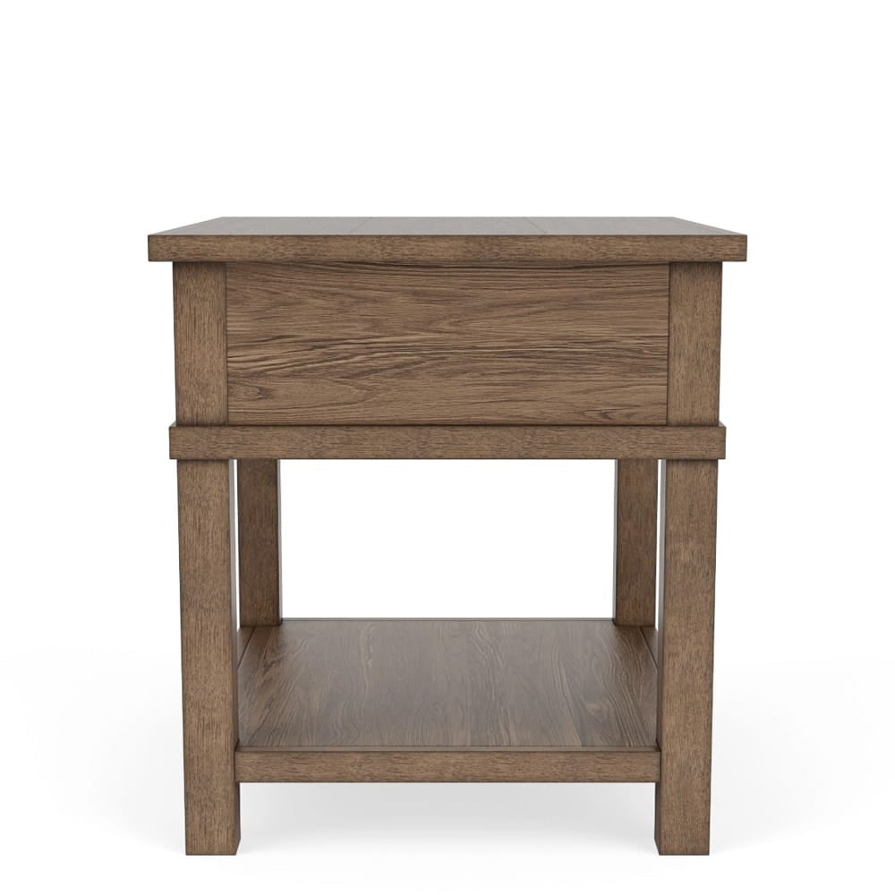 Riverside Furniture - Hamilton - End Table - English Oak - 26409 view 4
