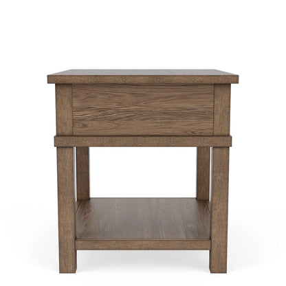 Riverside Furniture - Hamilton - End Table - English Oak - 26409 view 4