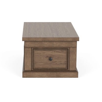 Riverside Furniture - Hamilton - Lift-Top Trunk Cocktail - English Oak - 26402 view 2