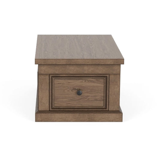 Riverside Furniture - Hamilton - Lift-Top Trunk Cocktail - English Oak - 26402 view 2