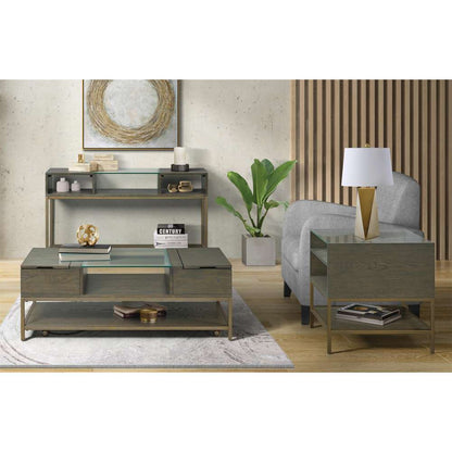 Riverside Furniture -  Hyde Rectangle Console Table - 92815 veiw 4