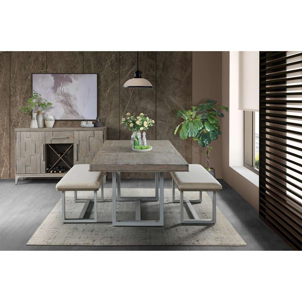 Riverside Furniture -  Intrigue Uph Dining Bench - 39359 veiw 2