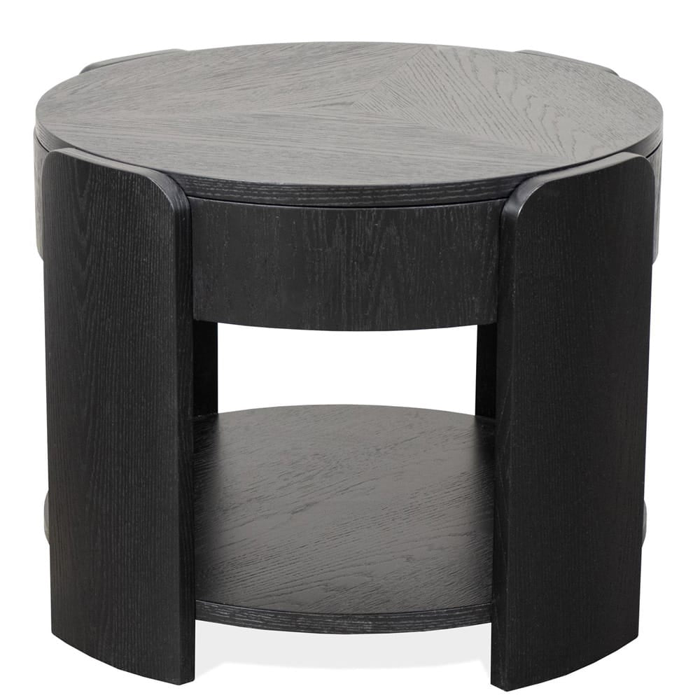 Riverside Furniture - Jaylon - 24in Lift Lid Cocktal Tbl - Midnight Oak - 31302 view 1
