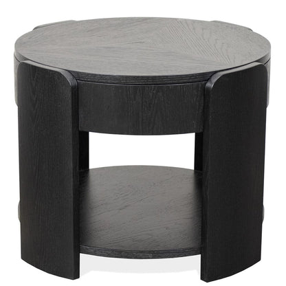 Riverside Furniture - Jaylon - 24in Lift Lid Cocktal Tbl - Midnight Oak - 31302 view 1